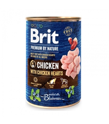 Picture of Brit Premium by Nature Chicken with Hearts 800gr